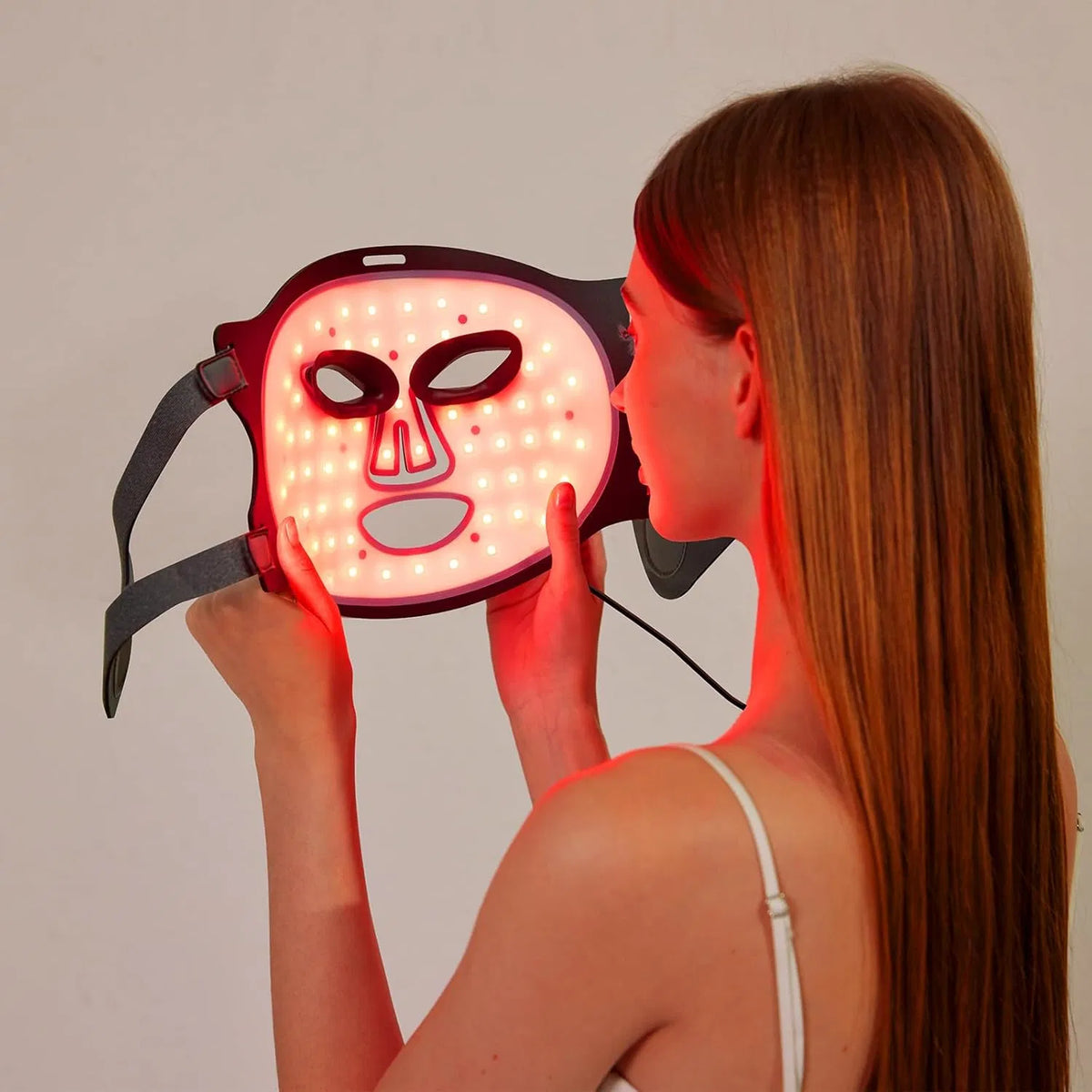 Wireless 7-Color LED Skincare Mask, Rechargeable