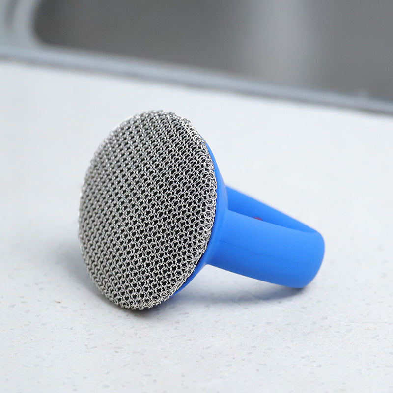 Cast Iron Skillet Scrubber, Stainless Steel Chainmail
