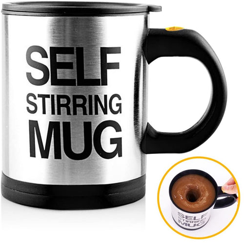 Self-Stirring Coffee Mug