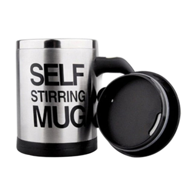 Self-Stirring Coffee Mug