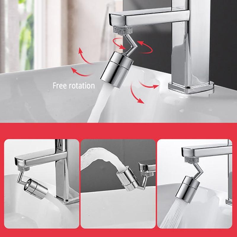 720° Rotation Universal Splash Filter Faucet