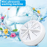 2-In-1 UltraSonic Portable Mini Washing Machine & Dishwasher Cleaner