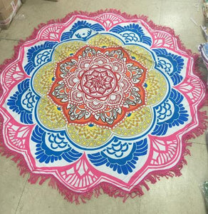 Boho Lotus Tapestry