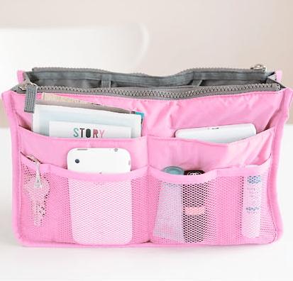 Slim Bag-in-Bag Purse Organizer