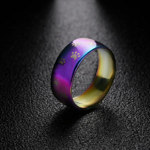 Rainbow Dog/Cat Ring